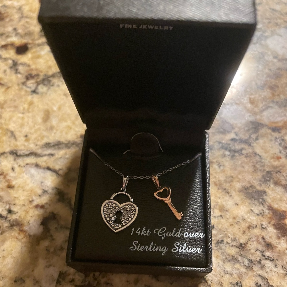 Lock and Key Necklace